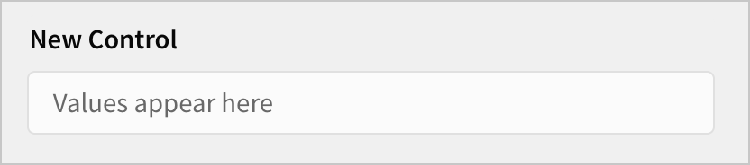 An empty segmented control on the workbook page